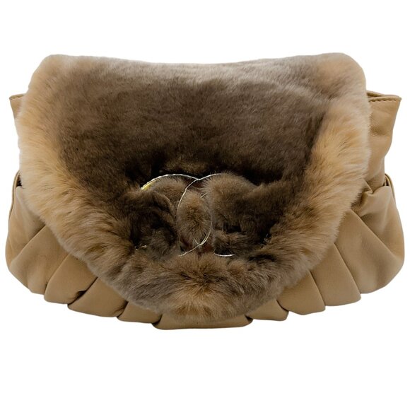 Chanel Ombre Orylag Rabbit Fur Flap Bag - Picture 1 of 11